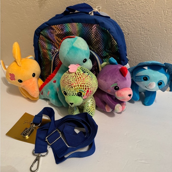 Pomkinz Pet Pals Bag and Plush - Picture 1 of 9